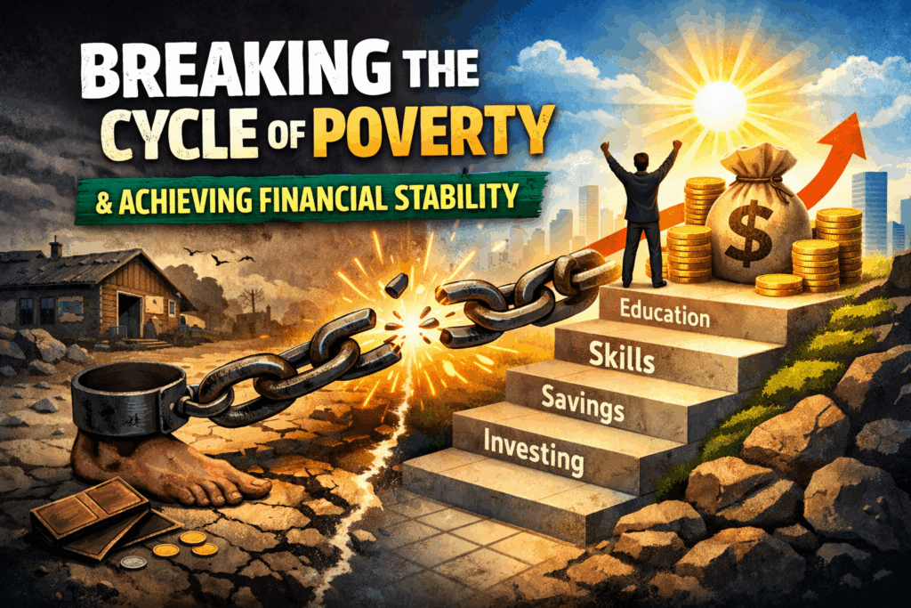 How to break the cycle of poverty and achieve financial stability step by step