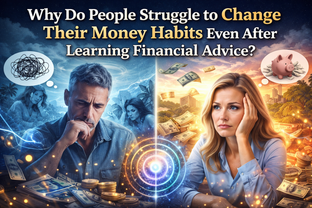 Why people struggle to change money habits even after learning financial advice