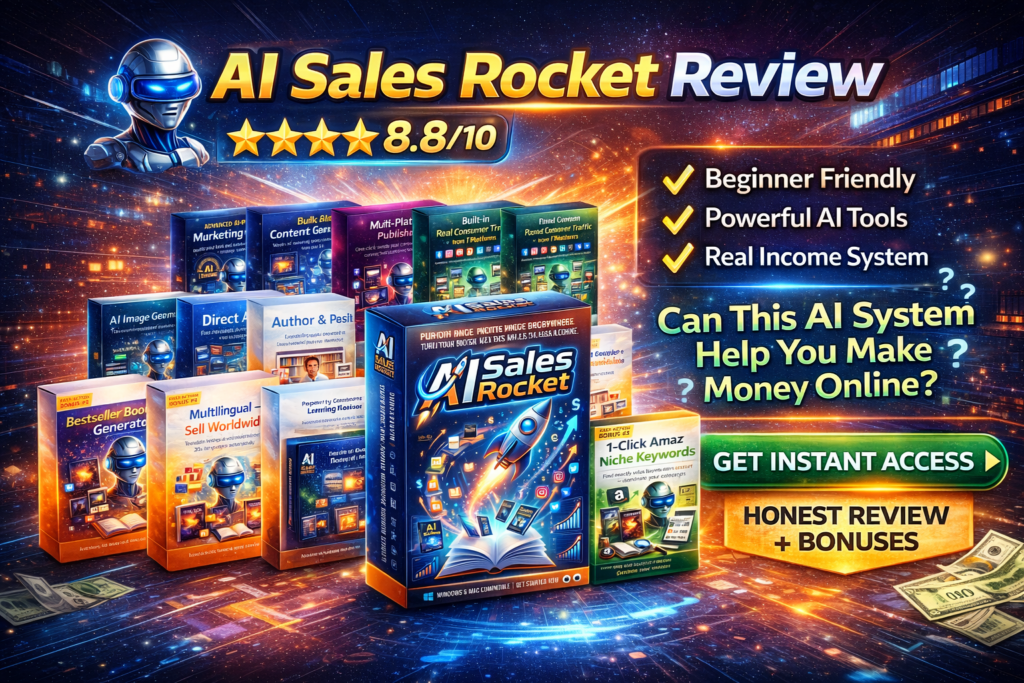 AI Sales Rocket dashboard