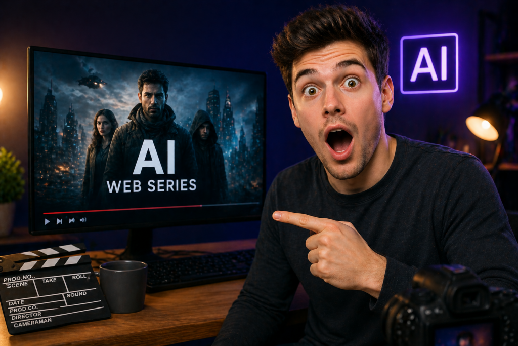 create ai web series from idea to video using ai tools and automation