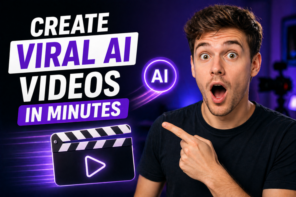 create viral ai videos using automation tools and short video content